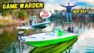 I Got a NEW BOAT amp the Game Warden HATED IT [upl. by Ikkir]