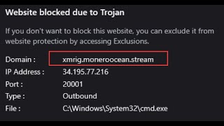 How to Remove xmrigmonerooceanstream Outbound Virus [upl. by Zarla]