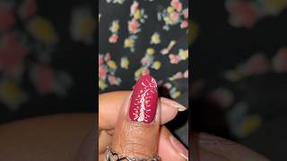 easy nail art design 🎊✨lifehacks nailhacks viralnailart viralshort [upl. by Maggio213]