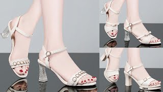 Best sandals for women  high heels sandals collection  latest beautiful women in high heel sandals [upl. by Araj580]