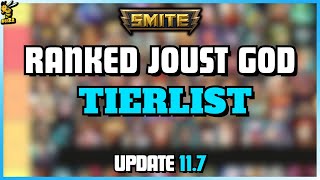 Ranked Joust Tierlist Update 117  Smite [upl. by Acisseg]