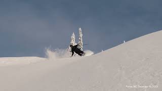 Great Skiing in Fernie BC on December 16 2023 [upl. by Iorgos]