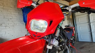 CRF250F Polisport Headlight Install Guide [upl. by Notsuj990]