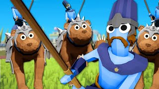 No One Expects Bear Cavalry  Totally Accurate Battle Simulator TABS [upl. by Annauqaj]