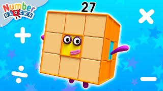 🏖️ Number Fun for Summer Holidays ☀️ Full Episodes  123 Learn to count  Numberblocks [upl. by Juliane866]