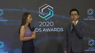 TADS Awards GALA 2020  Awards Winner Interview EquityBacked Token Winner  MaiBlocks Technology [upl. by Anallise]