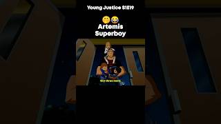 Artemis and Superboy 😂 Young Justice Funny Scene youngjustice shorts dc superboy artemis fyp [upl. by Howlyn115]