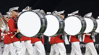 2021 US Marine Drum amp Bugle Corps Drum Line  Indianapolis IN [upl. by Pepillo]