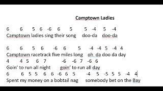 Lesson 4 Camptown Ladies [upl. by Oz]