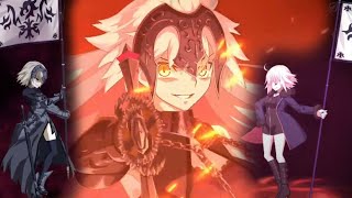 【FGO】Jeanne dArc Alter Noble Phantasm Animation Evolution [upl. by Tani]