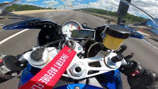 BMW S1000RR 060 0100 POWER WHEELIES [upl. by Colline838]