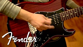 Fender Modern Player Stratocaster HSH Demo  Fender [upl. by Ahsiakal]