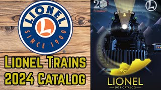 Get Ready To Steam Up Your Collection With Lionels Massive 2024 V1 Catalog [upl. by Apoor]