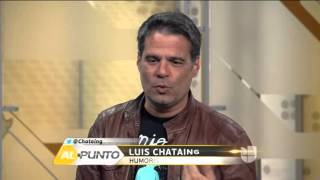 Jorge Ramos habla con el humorista Venezolano Luis Chataing [upl. by Eenehs856]