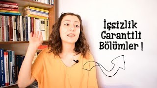 İŞSİZLİK GARANTİLİ BÖLÜMLER  İş Garantili Bölümler [upl. by Bartholomeus]