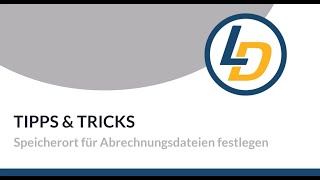 LinuDent Tipps amp Tricks Speicherort für Abrechnungsdateien [upl. by Arnaud]