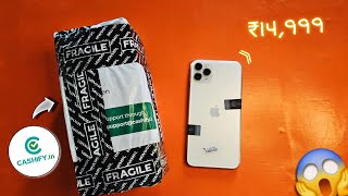 iPhone 11 Pro Max 🔥 in Just ₹14999 》Oder from Cashify Super sale  Unboxingarmy [upl. by Terriss403]