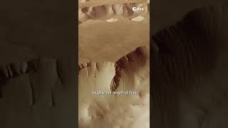 Mars vast system of deep and steep valleys 🔴 shorts [upl. by Korie849]