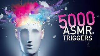 ASMR 5000 TRIGGERS Ear to Ear Tingle Satisfaction for People with Short Attention Span  NO TALKING [upl. by Hartman289]