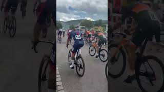 Start of the Radrennen in Ebringen in Germany 21 July 2024 [upl. by Eniotna794]