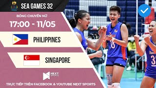 LIVESTREAM I Philippines  Singapore  Womens Volleyball  SEA Games 32  Pilipinas Singgapur [upl. by Rigby859]