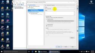 How to add network Adapter on hyper v on windows server2012 r2 [upl. by Erickson]