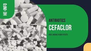 Cefaclor  Uses Dosage Side Effects amp Mechanism  Ceclor [upl. by Pancho]