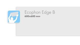 Ecophon Edge B 600x600 mm installation [upl. by Judith403]