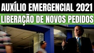 Auxílio Emergencial Governo deve liberar novos pedidos de Benefício [upl. by Nylloc]