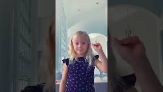 Savannah Labrant TikTok  Little Everleigh Rose Dancing To A Trendy Song [upl. by Sarad867]