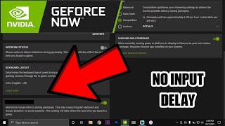 SECRET GeForce NOW Setting that Gives You NO INPUT DELAY [upl. by Alleb]