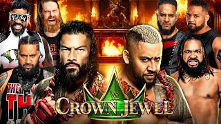 Team Roman Reigns vs Team Solo Sikoa WWE Crown Jewel 2024  FULL MATCH [upl. by Celestyn]