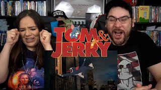 Tom amp Jerry  Official Trailer Reaction  Review [upl. by Nollek]