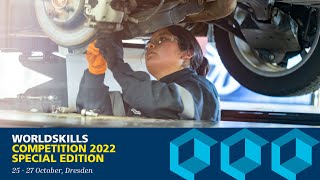 WorldSkills Competition 2022 Special Edition Dresden  Automobile Technology [upl. by Idorb]