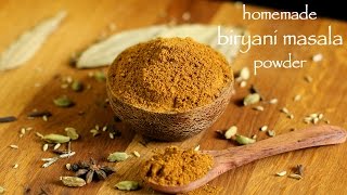 biryani masala recipe  how to make homemade biryani masala powder [upl. by Iran]