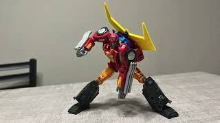 Kingdom Rodimus Prime Stop Motion [upl. by Moir]