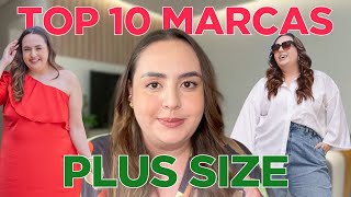 10 MARCAS DE ROUPAS PLUS SIZE • [upl. by Rugen]