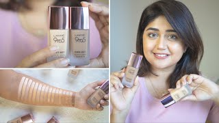 NEW Lakme 9to5 Primer  Matte Perfect Cover Foundation SWATCHES  corallista [upl. by Eylrac311]