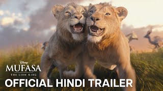 Mufasa The Lion King  Hindi Trailer  Shah Rukh Khan Aryan Khan AbRam Khan  In Cinemas Dec 20 [upl. by Lamphere]