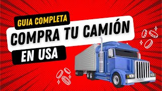 Cómo comprar un camión en USA en 2024 [upl. by Latta]