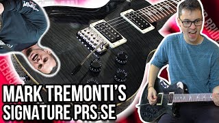 Classic Looks Modern Vibe PRS Nailed It  PRS SE Mark Tremonti Signature DemoReview [upl. by Rolo623]