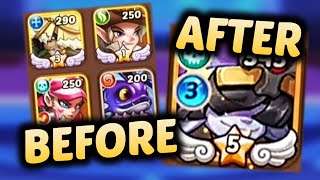 You WONT BELIEVE how much this IDLE HEROES account has changed [upl. by Treiber]