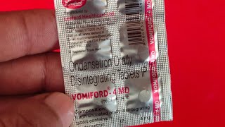 Ondansetron tablet  Vomiford 4md Tablet review in hindi [upl. by Doy482]