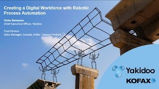 Webinar What is Robotic Process Automation RPA [upl. by Hoi298]