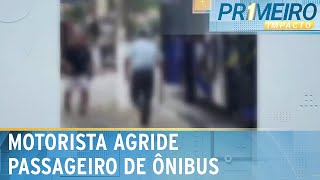 Ar condicionado causa briga entre passageiro e motorista de ônibus  Primeiro Impacto 210324 [upl. by Walling]