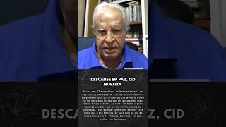 Descanse em paz a maior voz do Brasil Cid Moreira CidMoreira Locução Jornal [upl. by Odlabso]