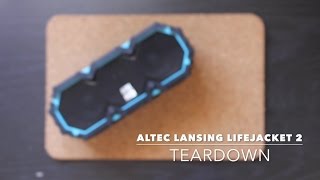 Altec Lansing Lifejacket 2 teardown  Part 1 opening the case [upl. by Anilat]