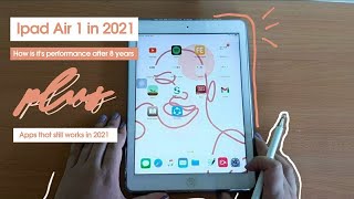 How I use my Ipad Air 1st Generation in 2021 with Goojodoq Stylus Pen Sneak Peek Philippines [upl. by Yrrej276]