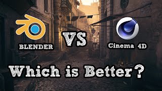 Cinema 4D or Blender  Which Is Better [upl. by Elrebmik]