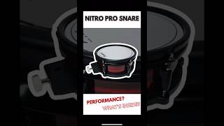 Pro Level Snare with the NITRO PRO pro edrum Nitro Pro [upl. by Udele598]